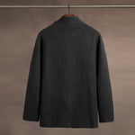 Slant-collared Thickened Vintage Shirt