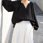 Pullover Loose Cover-up Shirt