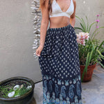 Zeagoo Women's Boho Floral Skirt