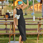 Zeagoo Maxi Dresses Summer Dress Sleeveless Beach Dress (DE Only)