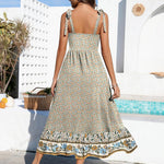 Zeagoo Maxi Dress with Pockets Spaghetti Strap Sundress