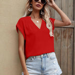 Zeagoo Women's Blouses Elegant Chiffon T-Shirt (DE Only)