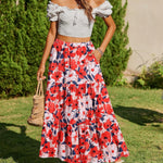 Zeagoo Rock Damen Elegant Hohe Taille Skirt (DE Only)