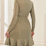 Zeagoo Dress Women's Christmas Dress Elegant Winter Dress (DE Only)