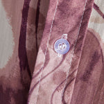 Men's Retro Abstract Print Casual Button Short Sleeve Shirt