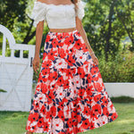 Zeagoo Rock Damen Elegant Hohe Taille Skirt (DE Only)