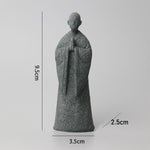 Buddha Stones Meditation Buddha Monk Serenity Home Decoration