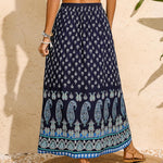 Zeagoo Women's Boho Floral Skirt