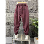 Casual Cuffed Loose Harem Pants