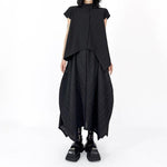 Women's Irregular Stand-up Collar Casual Shirt