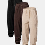 3 Pieces Corduroy Jogger Pants