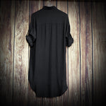 Swallowtail Mid Length Casual Shirt