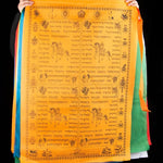 Buddha Stones Tibetan 5 Colors Windhorse Happiness Auspicious Outdoor Prayer Flag