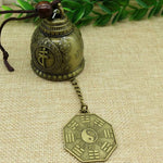 Buddha Stones Feng Shui Buddha Koi Fish Dragon Elephant Wind Chime Bell Luck Wall Hanging Decoration