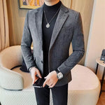 Chenil Slim-fit Casual Suit Jacket