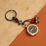 12 Chinese Zodiac Blessing Wealth Fortune Keychain
