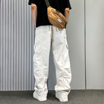 American Loose Straight Wide-leg Scimitar Overalls