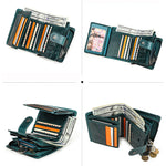 RFID Multifunctional Leather Wallet