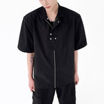Zipped Casual Shirt