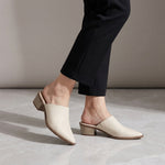 Sabina Leather Mules