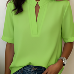 Loise | Elegant Blouse with Refined Collar