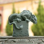 Buddha Stones Feng Shui Standing Sitting Dragon Success Luck Home Decoration