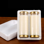 Meditation Prayer Altar Candle Buddhist Temple Rituals Use Items