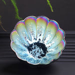 Buddha Stones Rainbow Color Jianzhan Ceramic Teacup Kung Fu Tea Cup Bowl