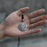 Buddha Stones Lucky FengShui Mythological Creature Taotie Wealth Necklace Pendant
