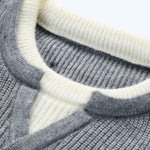 2 In 1 Notched Collar Sweater