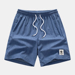 3 Pieces Corduroy Drawstring Shorts