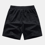 3 Pieces Corduroy Drawstring Shorts