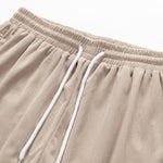 3 Pieces Corduroy Drawstring Shorts