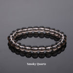 Buddha Stones Natural Stone Quartz Healing Beads Bracelet