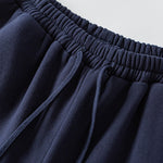 Pleated Drawstring Thickened Lantern Casual Pants