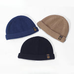 Round Vintage Knitted Hat