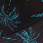 Double Side Reversible Palm Tree Pattern Bucket Hat