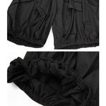Women's Pleated Loose Casual Capri Pants