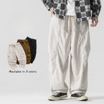 Corduroy Loose Wide-leg Pants