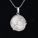 Buddha Stones Chinese Dragon Natural Quartz Crystal Healing Energy Necklace Pendant