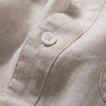 Linen Drape Loose Casual Shirt