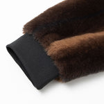 Faux Fur Zipper Jacket