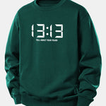 13:13 Print Relax Fit Sweatshirt