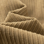Teddy Lined Corduroy Zipper Jacket