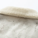 Teddy Lined Star Print Corduroy Jacket