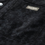 Teddy Lined Tie Dye Corduroy Pocket Button Up Jacket