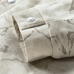 Teddy Lined Star Print Corduroy Jacket