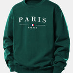 Paris Print Relax Fit Sweatshirt