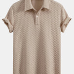 Geometric Jacquard Polo & Geometric Jacquard Shorts