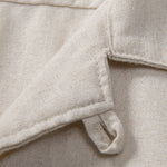 Linen Cuban Shirt With Pockets & Slim Fit Tapered Trousers